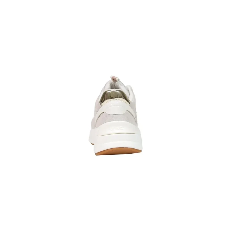 Liu Jo Damen Leder Sneakers Weißer Slip