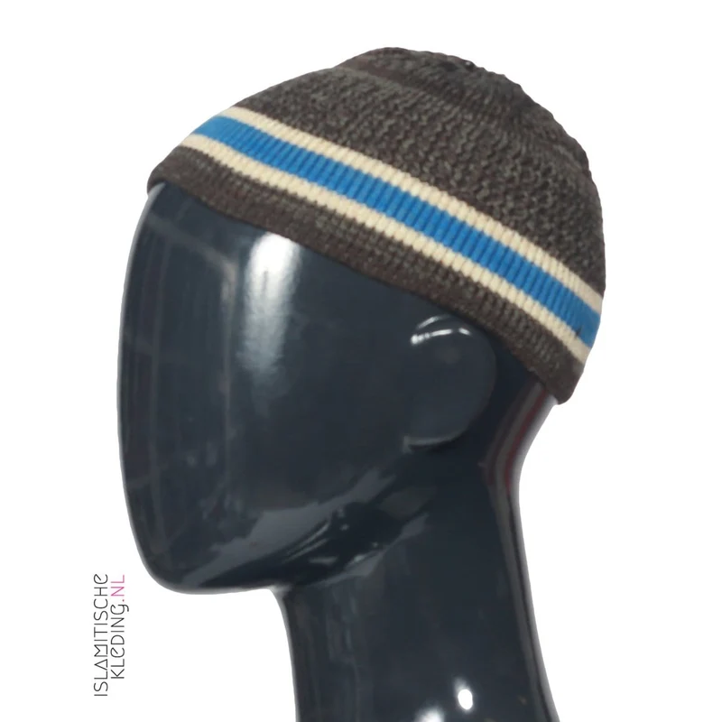 Kufi Kids Isa Taupe Blau