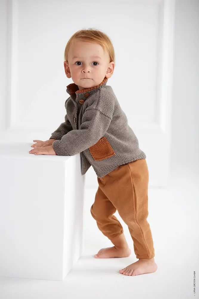 Jacke I20M12 (Strickset)
