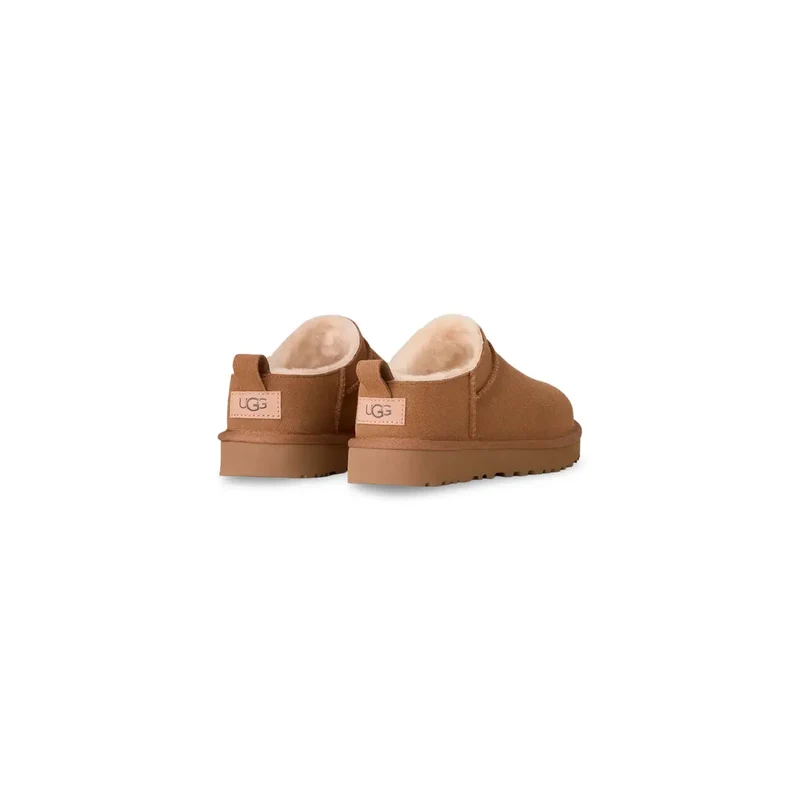 Ugg Damen Leder-Slipper Beige Frühling Sommer