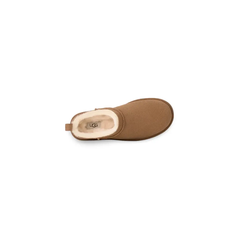 Ugg Damen Leder-Slipper Beige Frühling Sommer
