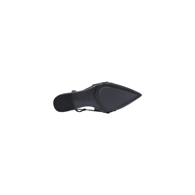 Guess Schwarze Damen-Slipper mit spitzer Zehenpartie, Synthetik