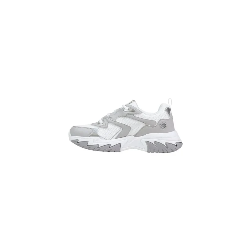 Guess Frauen Sneakers Graue Schnürung aus Polyester-Polyurethan