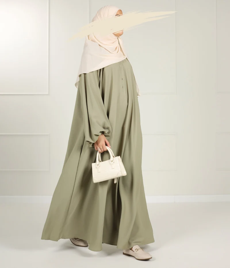 Bernsteinfarbenes Kleid