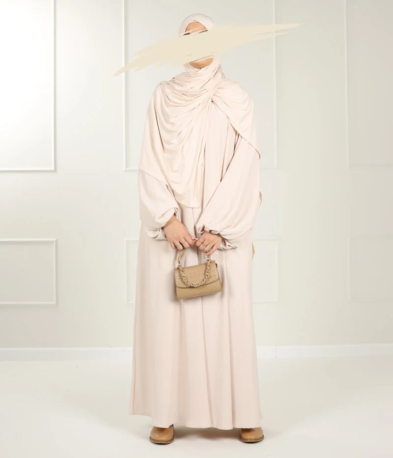 Bernsteinfarbenes Kleid