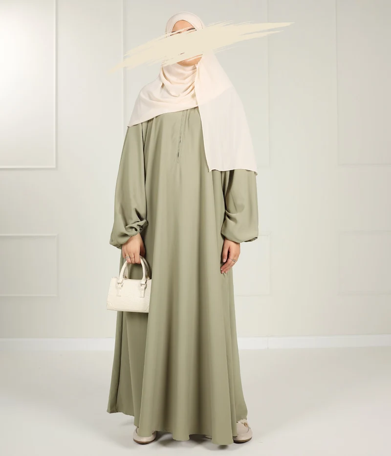 Bernsteinfarbenes Kleid