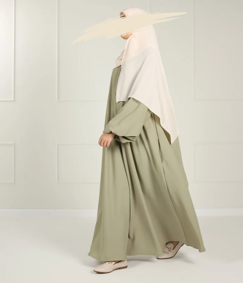 Bernsteinfarbenes Kleid