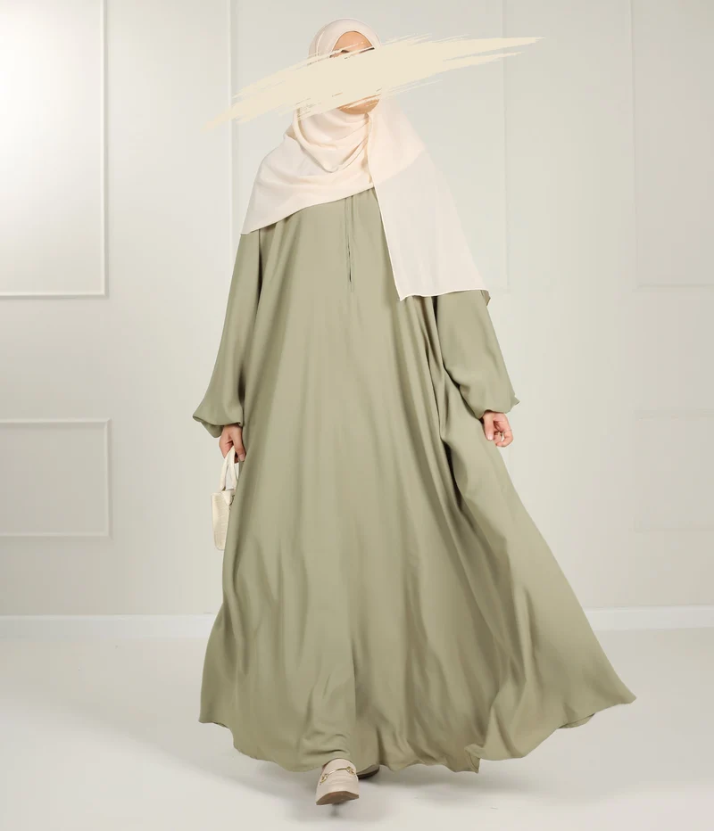 Bernsteinfarbenes Kleid