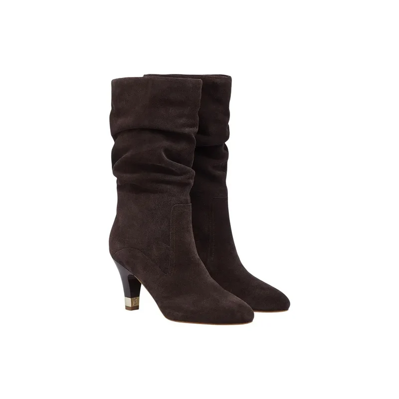 Liu Jo Damen Leder Boots Braun Blake Herbst Winter