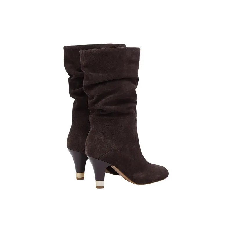 Liu Jo Damen Leder Boots Braun Blake Herbst Winter