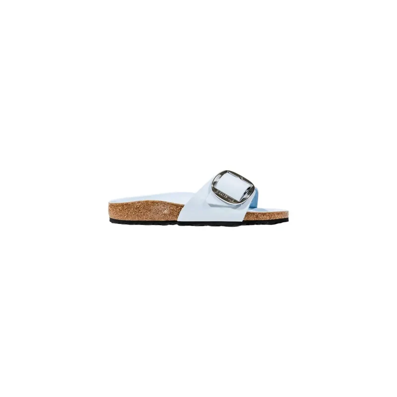 Birkenstock Damen-Hausschuhe, hellblau, Polyester