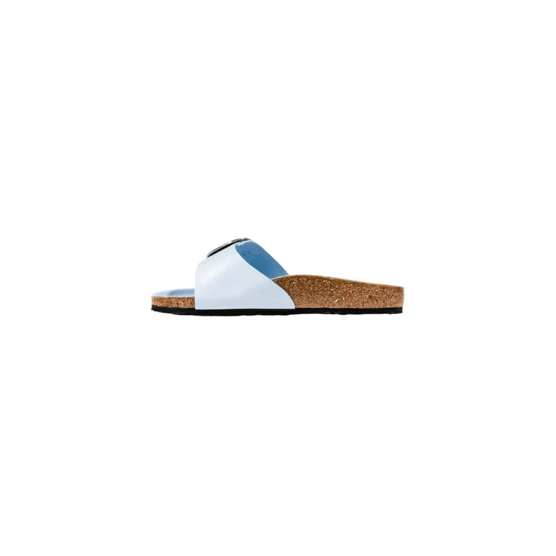 Birkenstock Damen-Hausschuhe, hellblau, Polyester