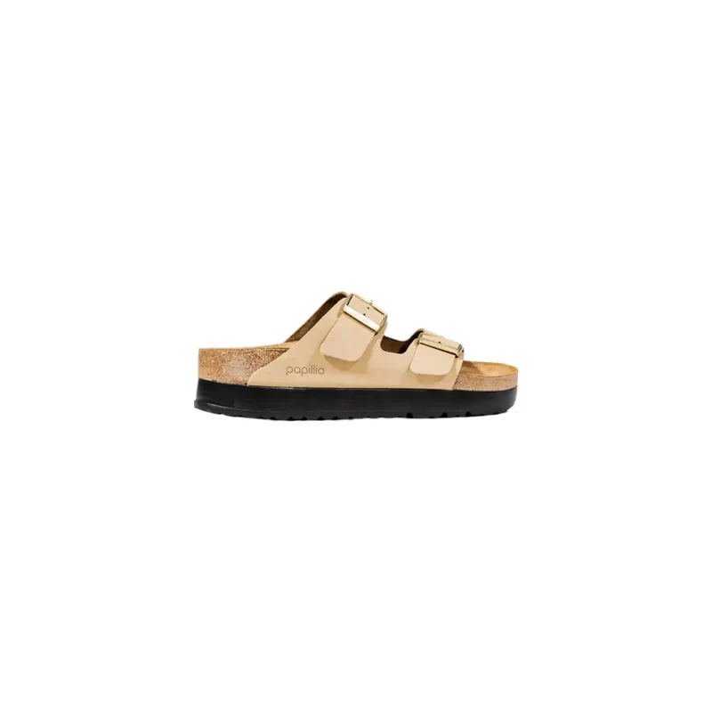 Birkenstock Damen-Hausschuhe Arizona, beige, Synthetik