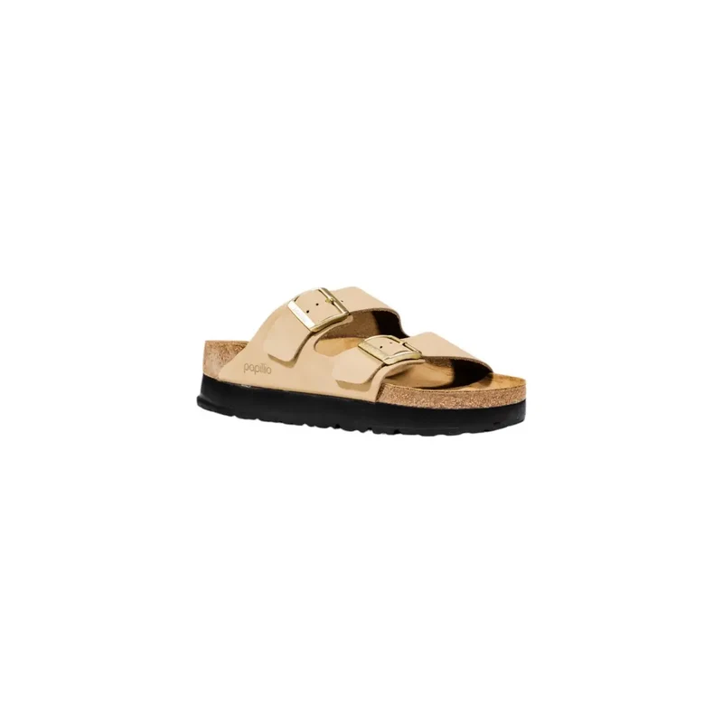 Birkenstock Damen-Hausschuhe Arizona, beige, Synthetik