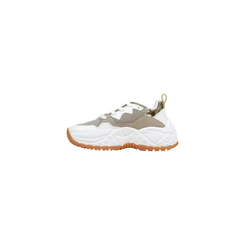 Armani Exchange Frauen Sneakers Weißes Polyurethan