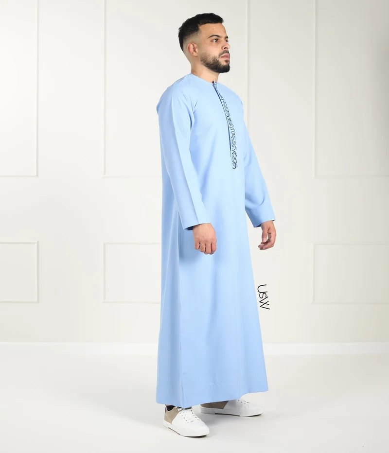 Qamees Arabeske – Himmelblau