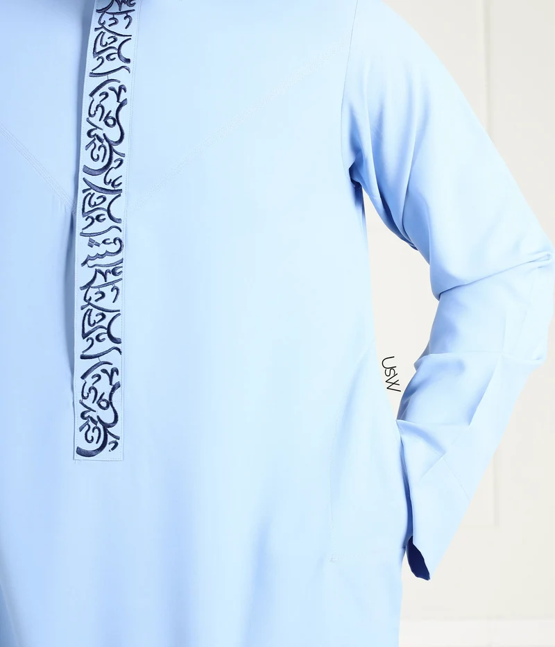 Qamees Arabeske – Himmelblau