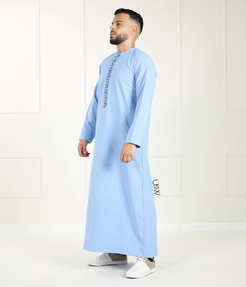 Qamees Arabeske – Himmelblau