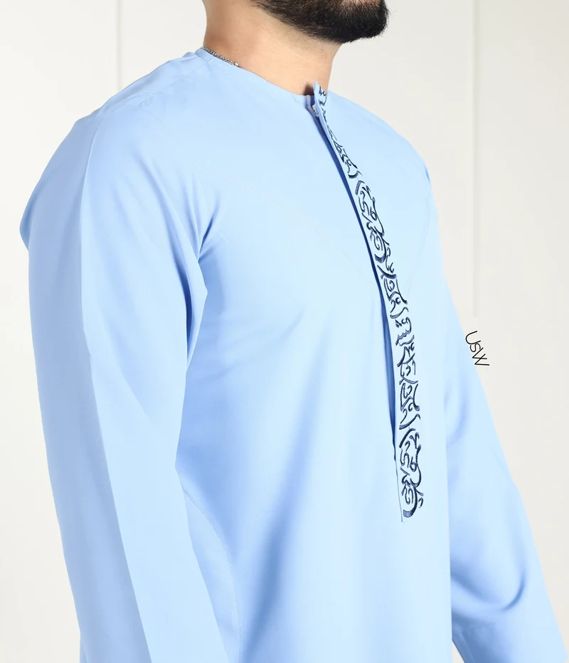 Qamees Arabeske – Himmelblau