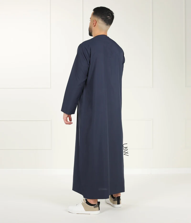 Qamees Arabesque Marineblau