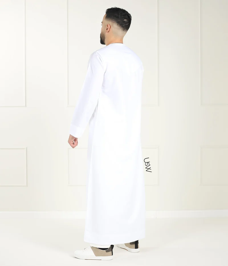 Qamees Arabesque Weiß