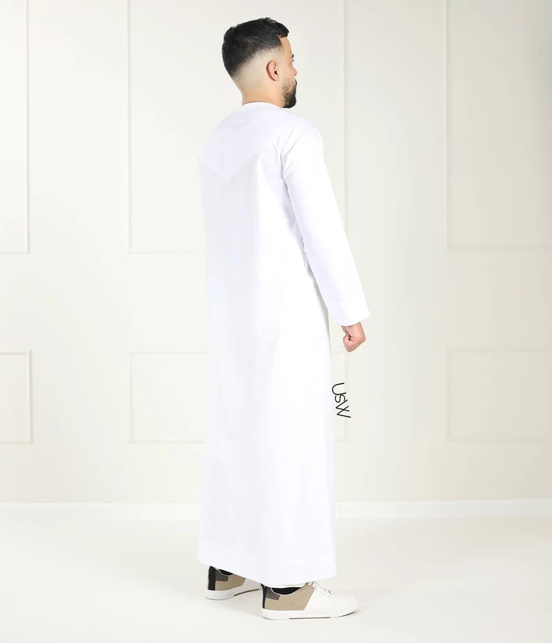 Qamees Arabesque Weiß