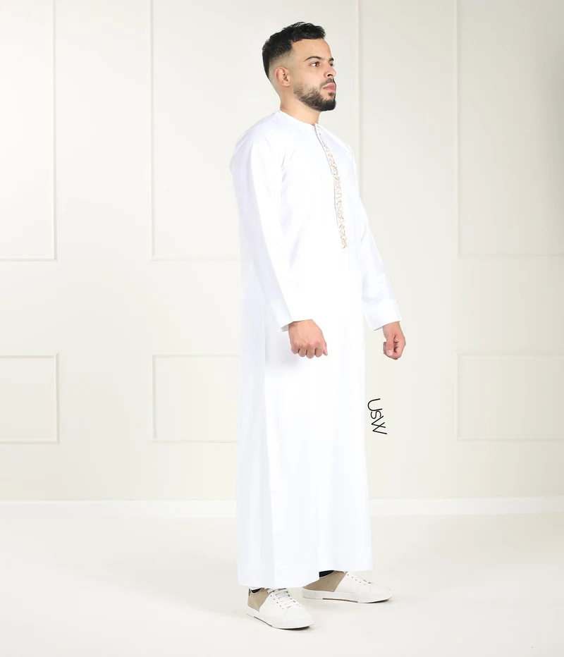 Qamees Arabesque Weiß
