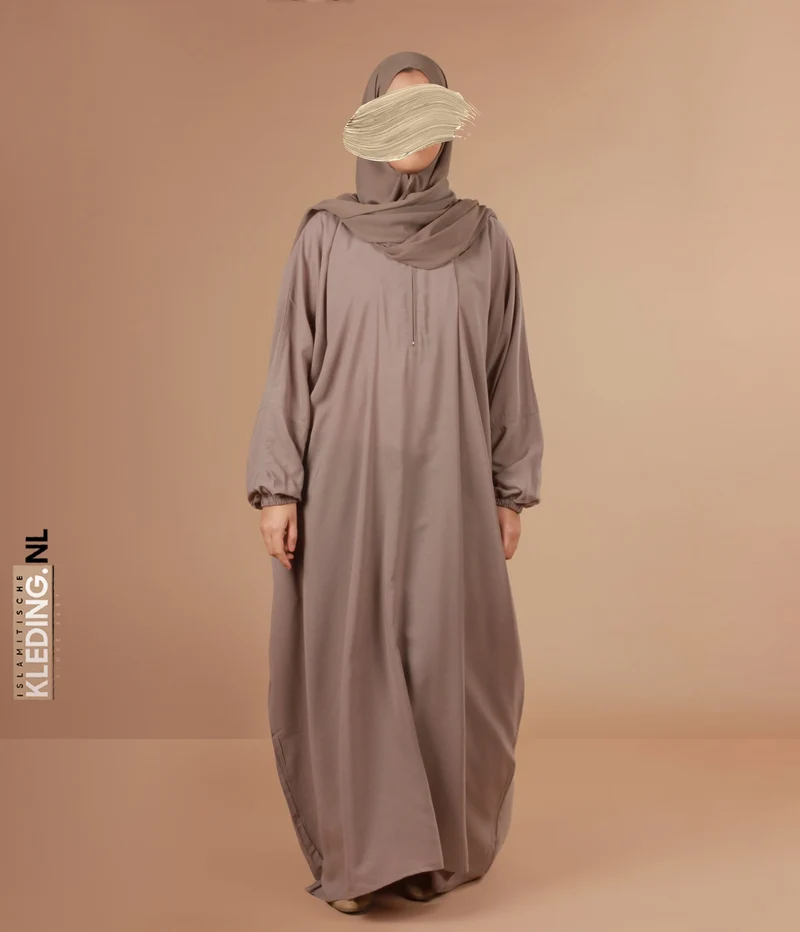 Batwing Basic Taupe – (Kurz – 140 cm)