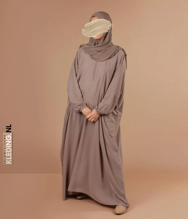 Batwing Basic Taupe – (Kurz – 140 cm)