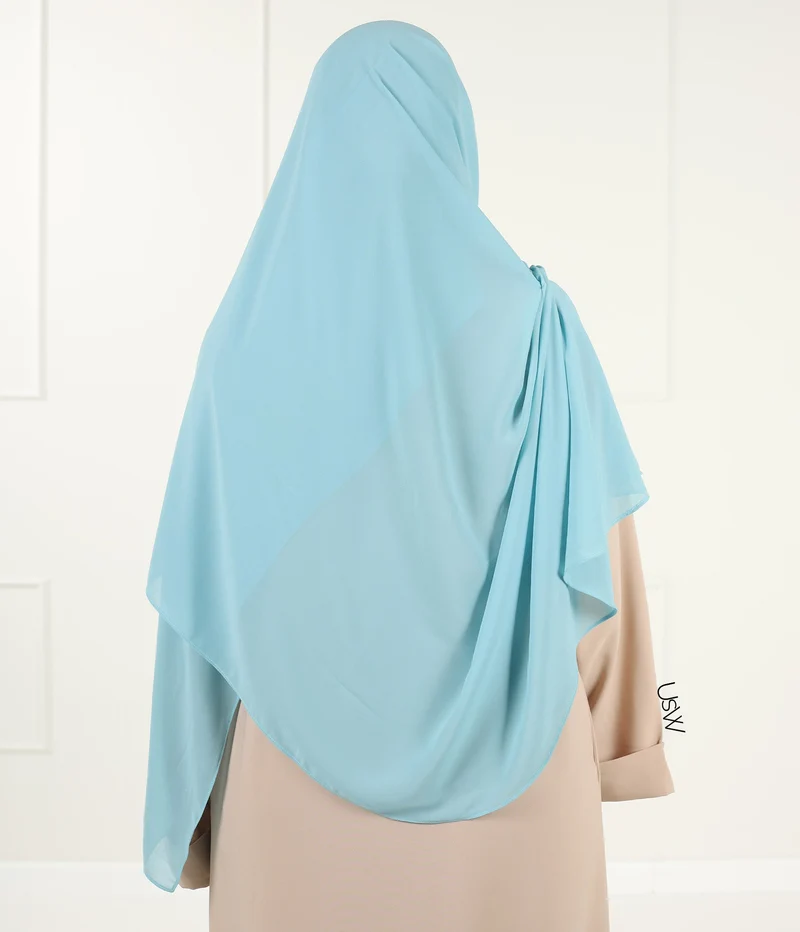 Vollständiger Sofort-Hijab XXL - Eisberg