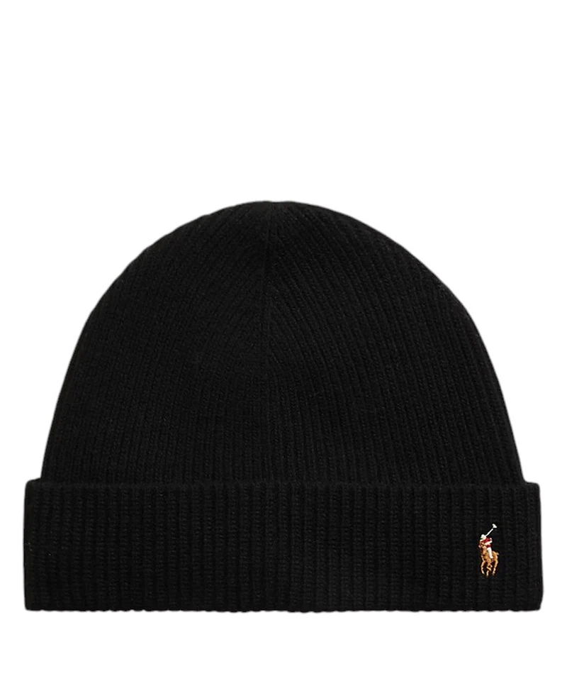 Beanie con logo ricamato