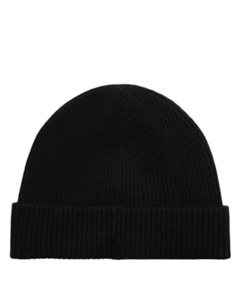 Beanie con logo ricamato