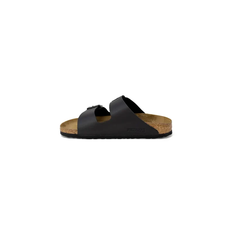 Birkenstock Damen Schwarze Hausschuhe mit Schnalle Freizeitschuhe