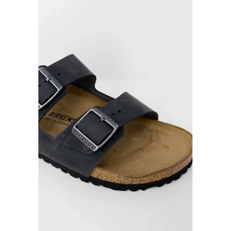 Birkenstock Damen-Hausschuhe, schwarz, Größe 3, Leder