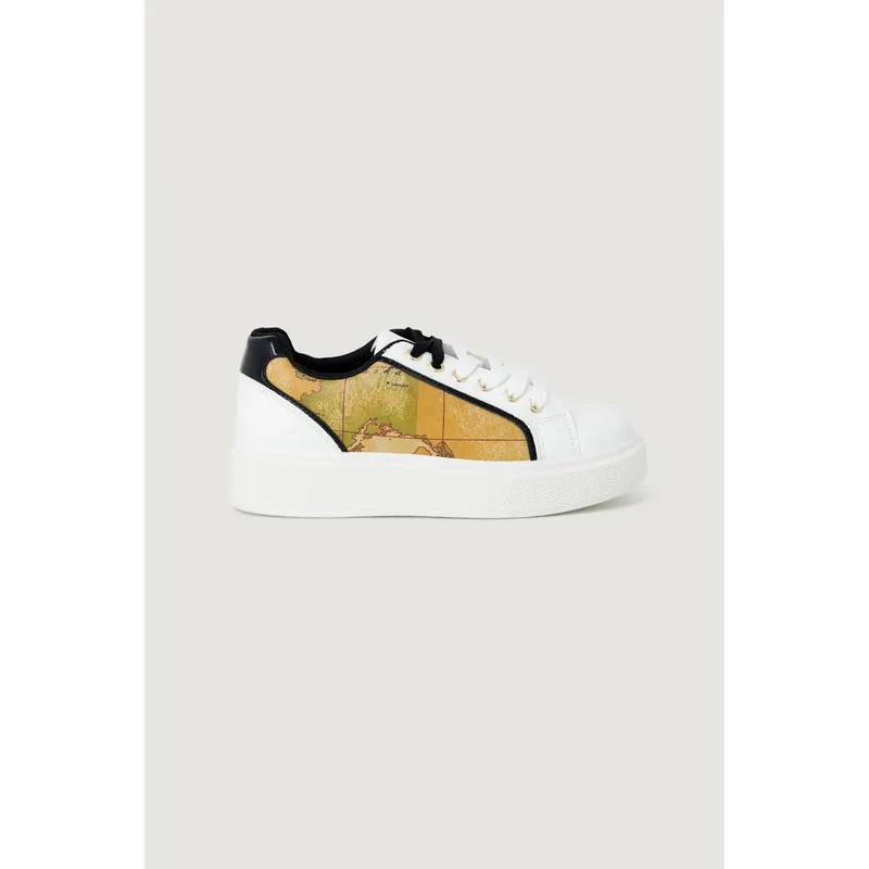 Alviero Martini Damen Weiße Spitze Sneakers Sportlich