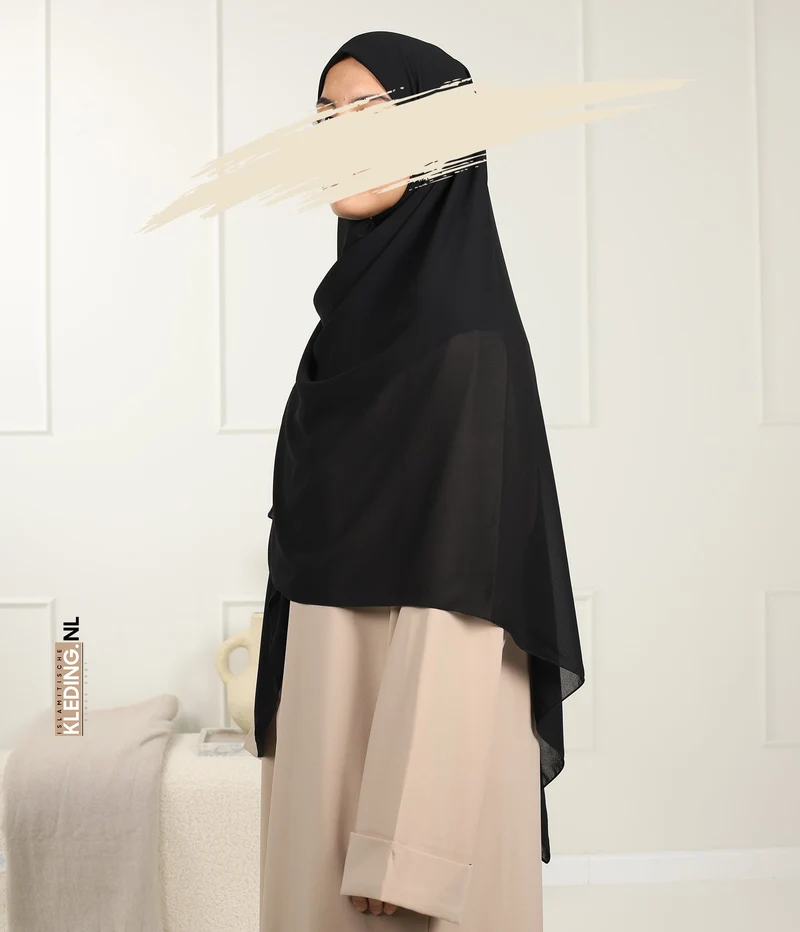Hijab 140 cm Quadratische Georgette