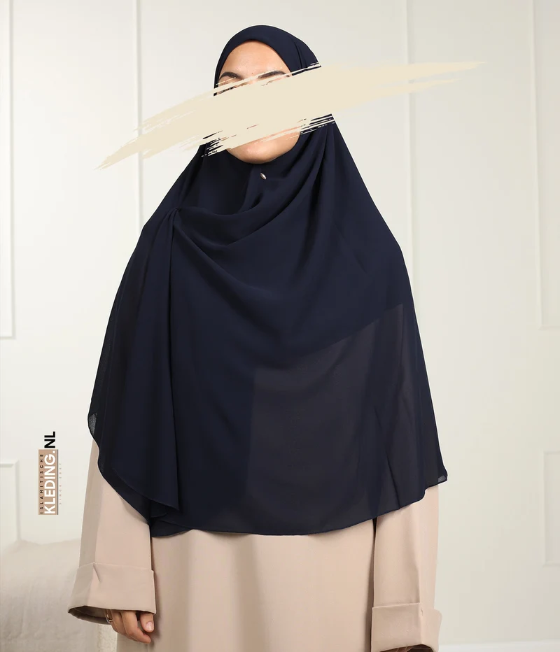 Hijab 140 cm Quadratische Georgette