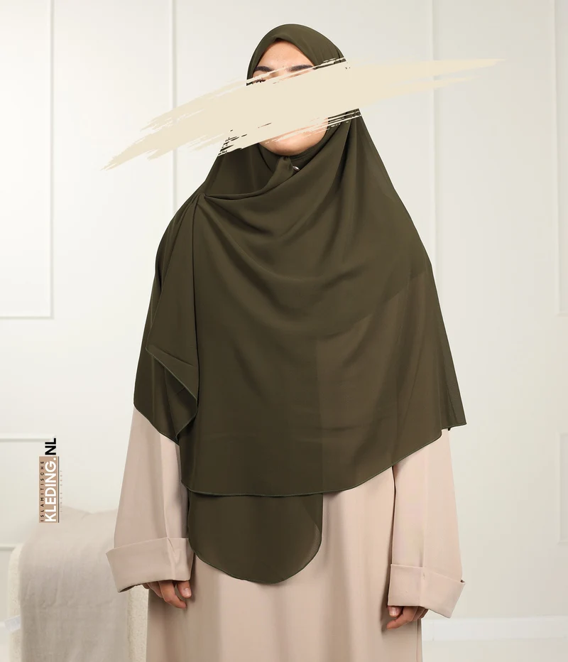 Hijab 140 cm Quadratische Georgette