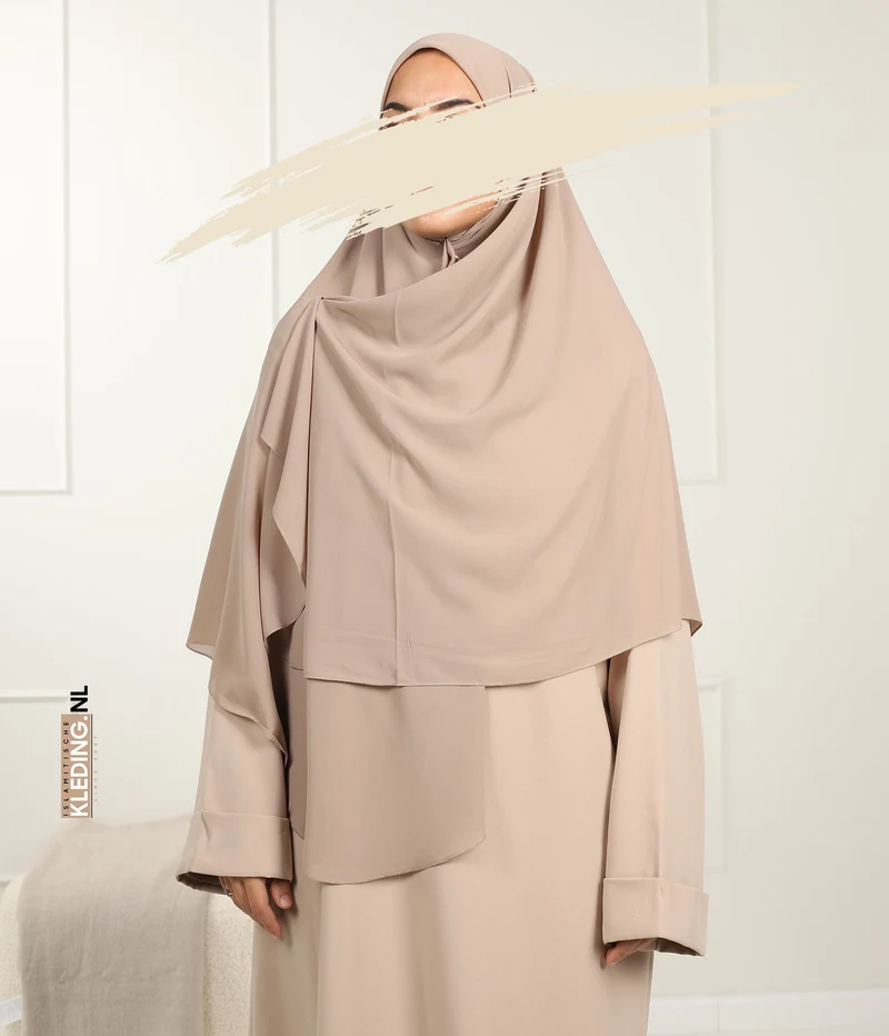 Hijab 140 cm Quadratische Georgette