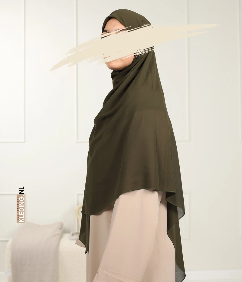 Hijab 140 cm Quadratische Georgette