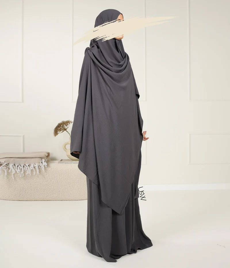 Hijab XXL Jaz - 125*200 - Graphit