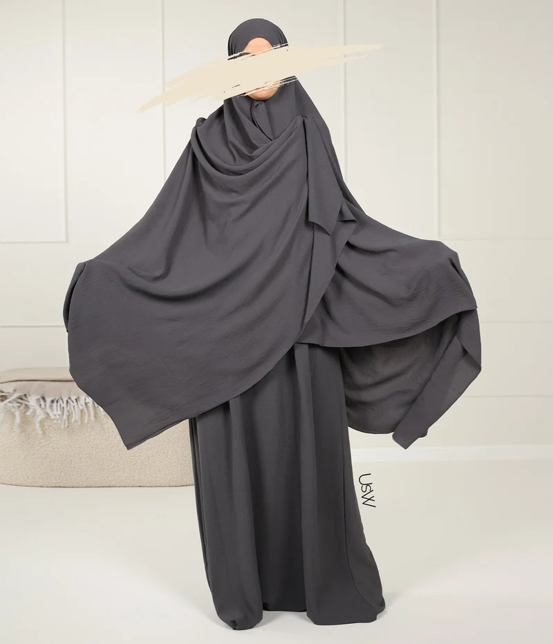 Hijab XXL Jaz - 125*200 - Graphit