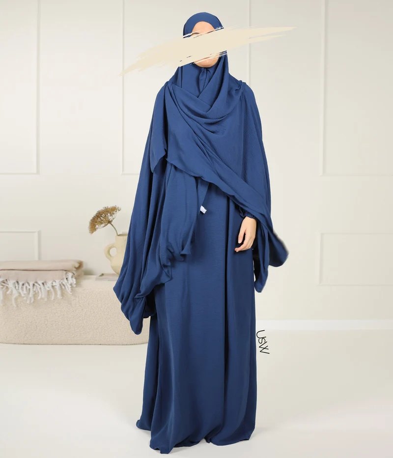 Hijab XXL Jaz - 125*200 - Marineblau