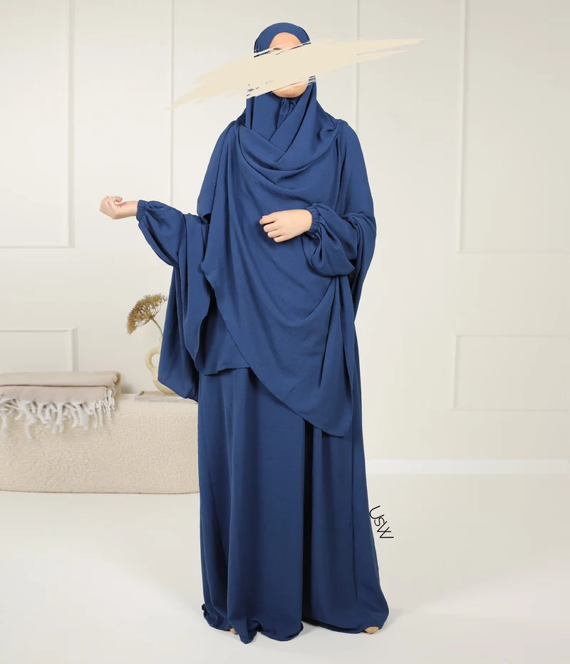 Hijab XXL Jaz - 125*200 - Marineblau