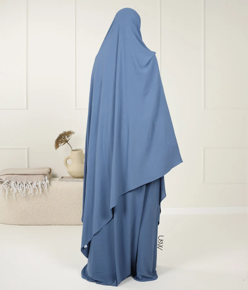 Hijab XXL Jaz - 125*200 - Jeansblau
