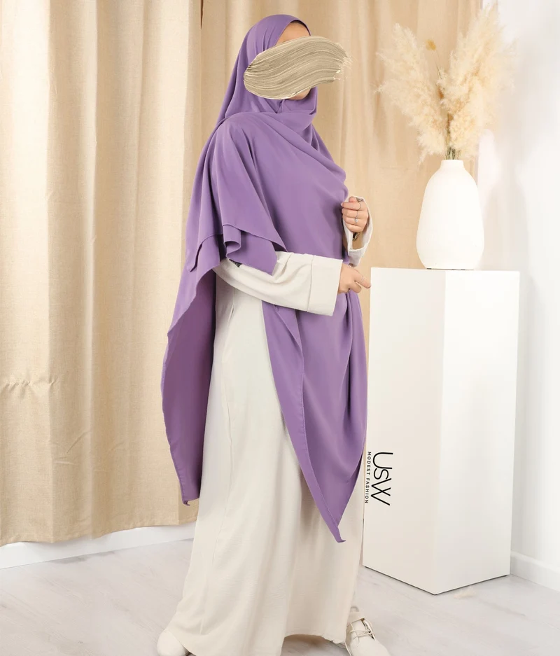 Hijab XXL Perle - 125x200 - Orchidee