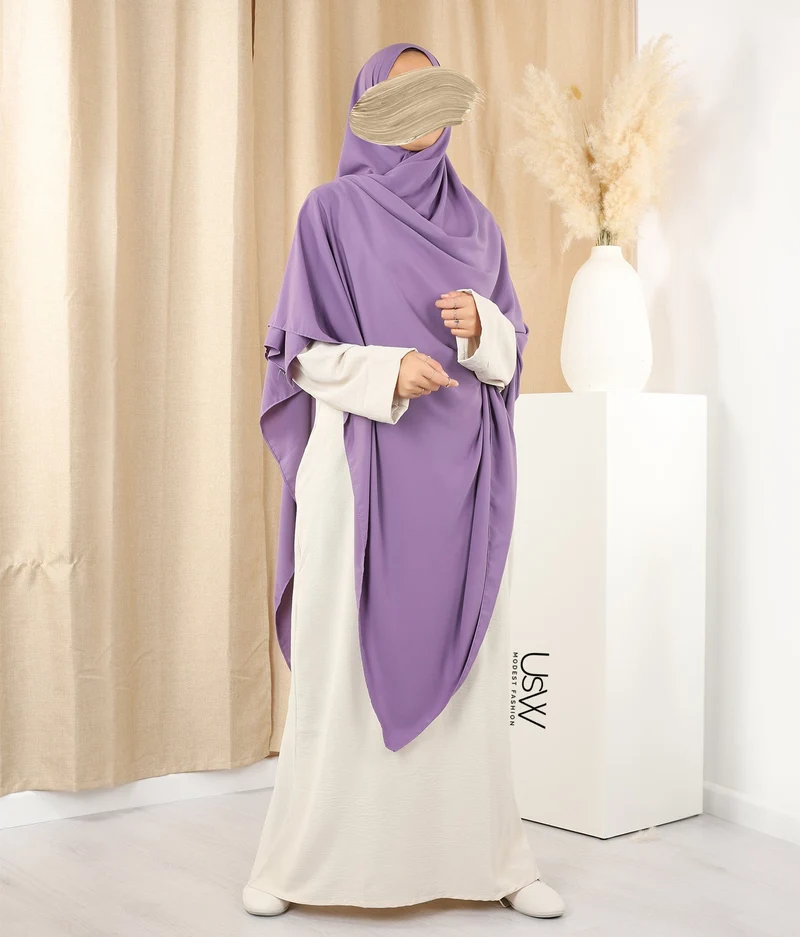 Hijab XXL Perle - 125x200 - Orchidee