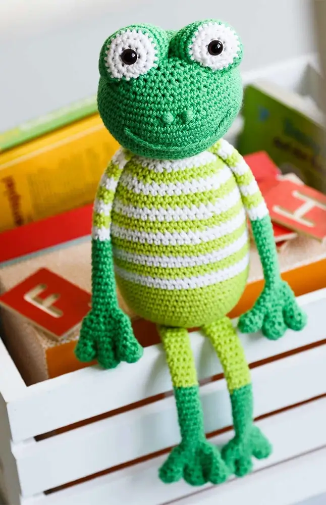 Frosch Freddy (Häkelset)