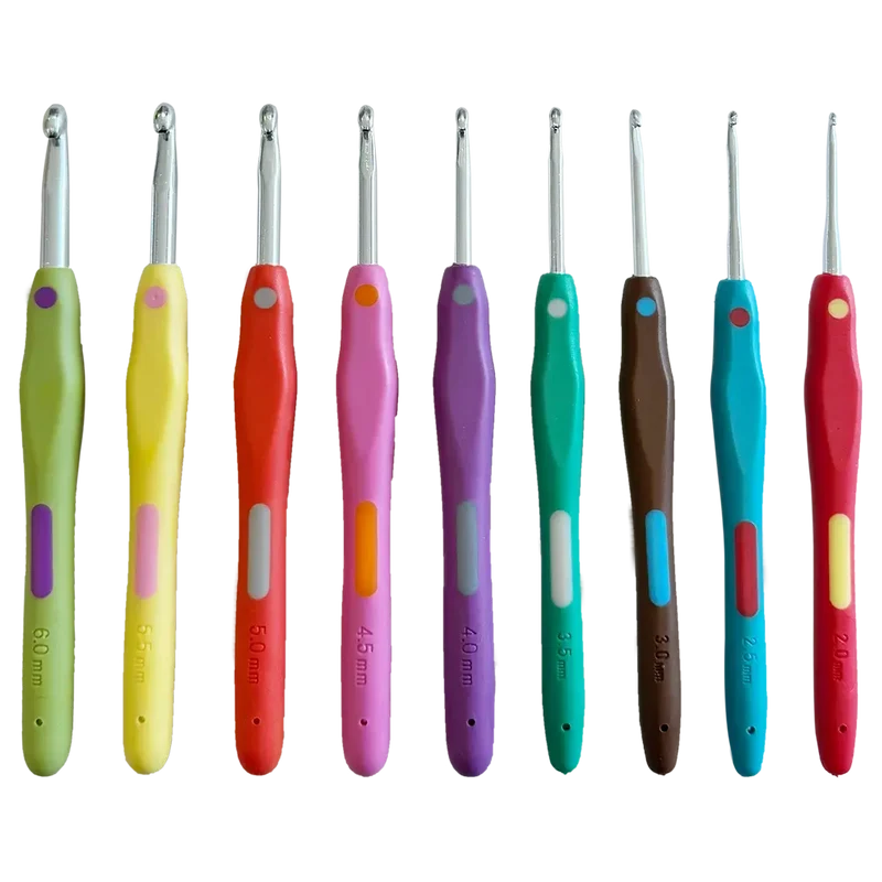 Häkelnadel-Set Softgriff