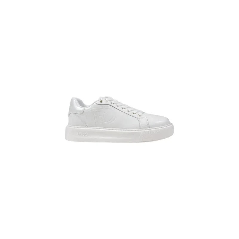 Liu Jo Damen Leder Sneakers Weißer Frühling Sommer